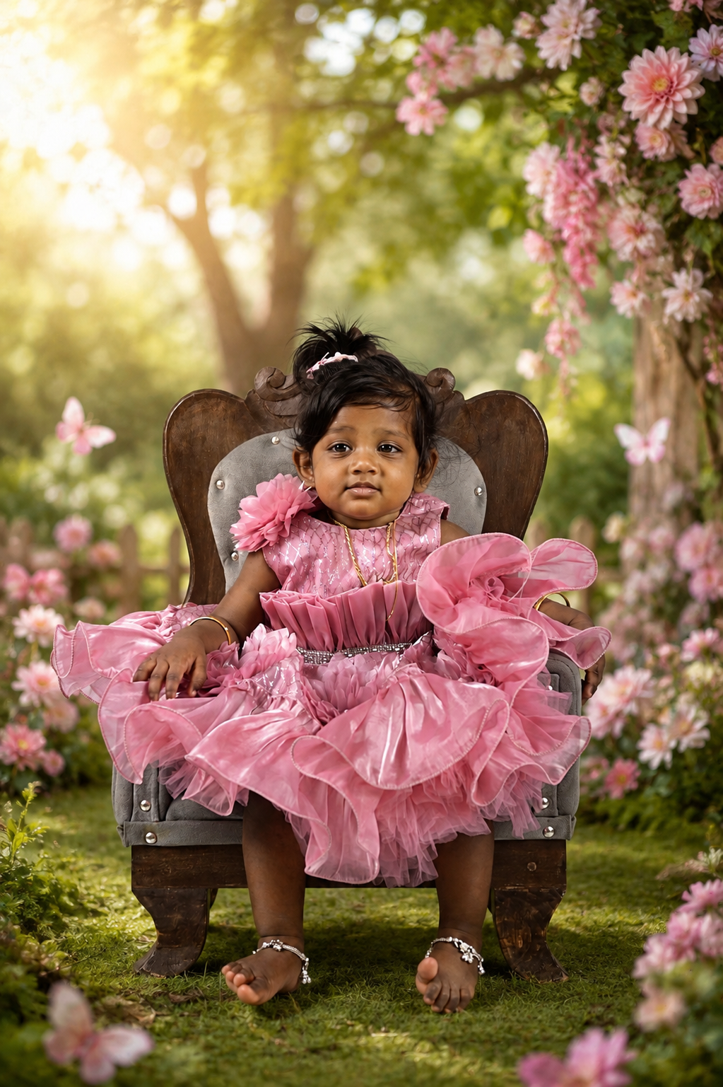 Dreamy Garden Portrait Baby Girl - Nimisphotoworld